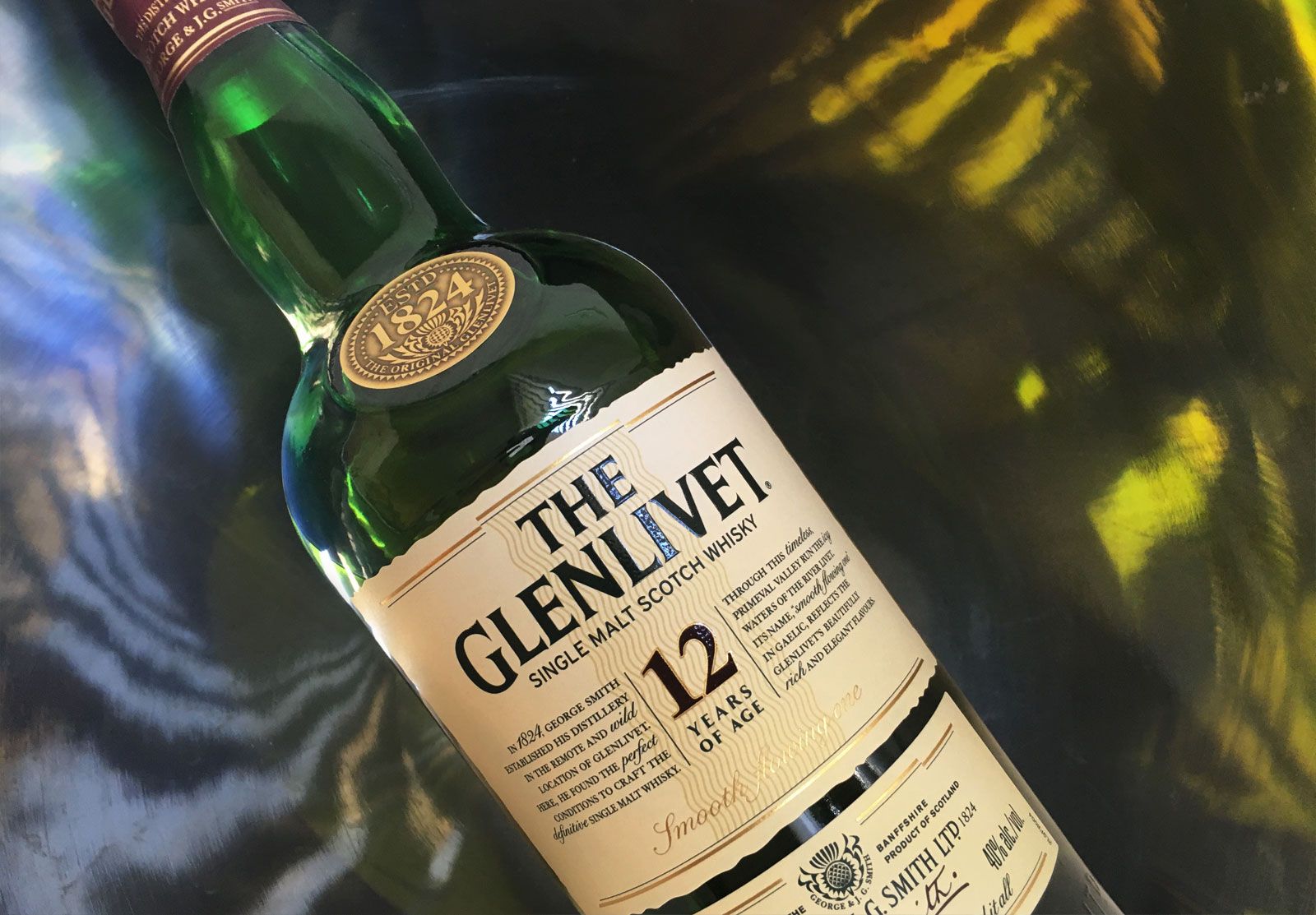 The Glenlivet 12 Year Single Malt Scotch Whisky
