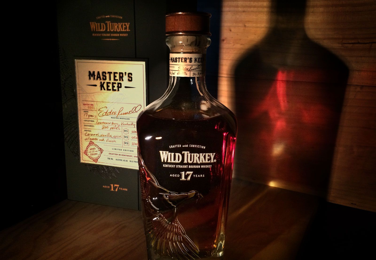 Wild Turkey Master's Keep 17 Year Old Kentucky Straight Bourbon Whiskey