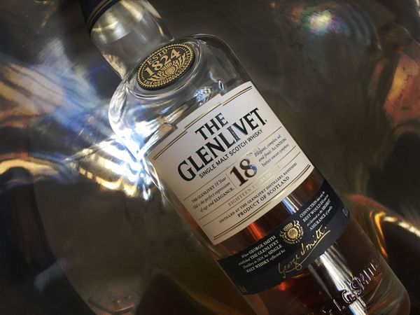 The Glenlivet 18 Year Old Single Malt Scotch Whisky